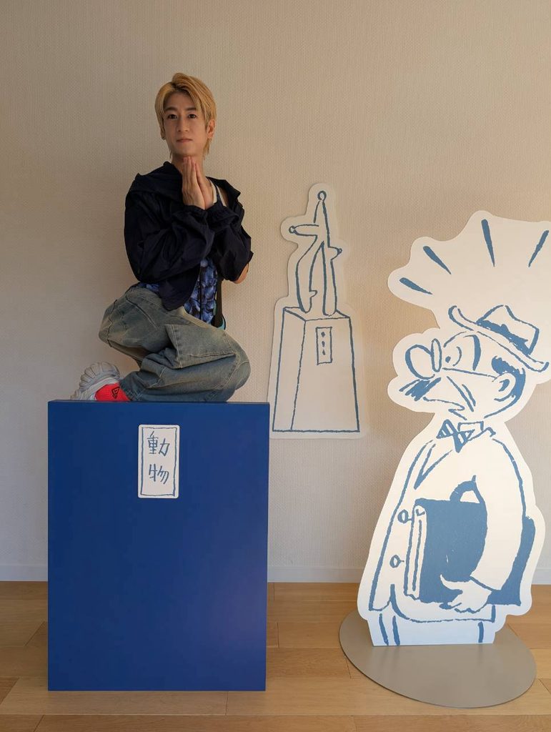 サザエさんの世界に入る