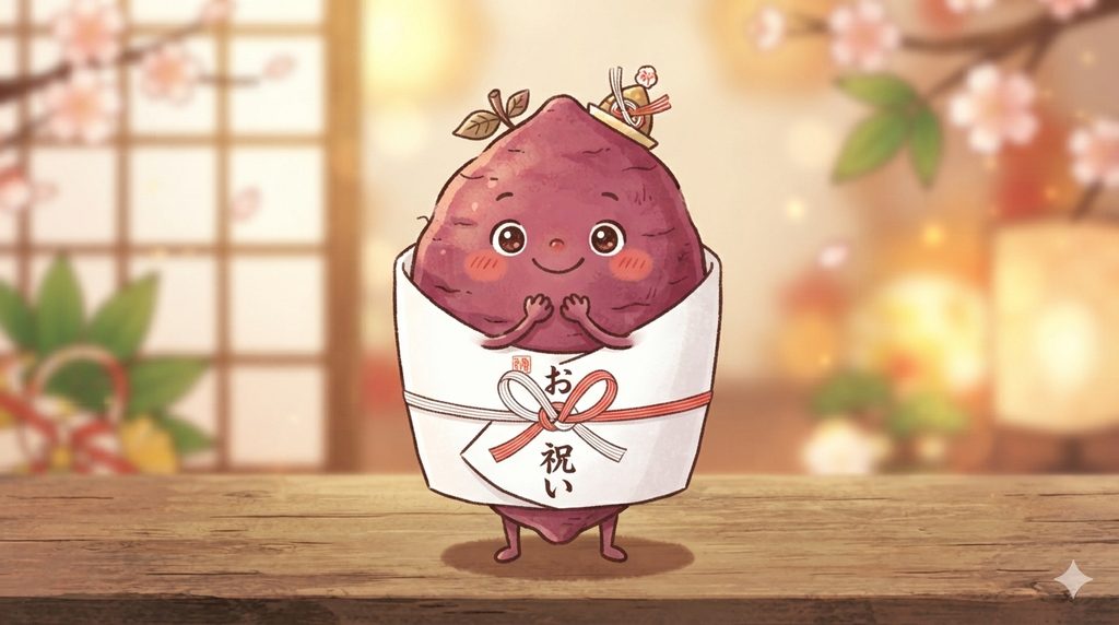 のしつきサツマイモ